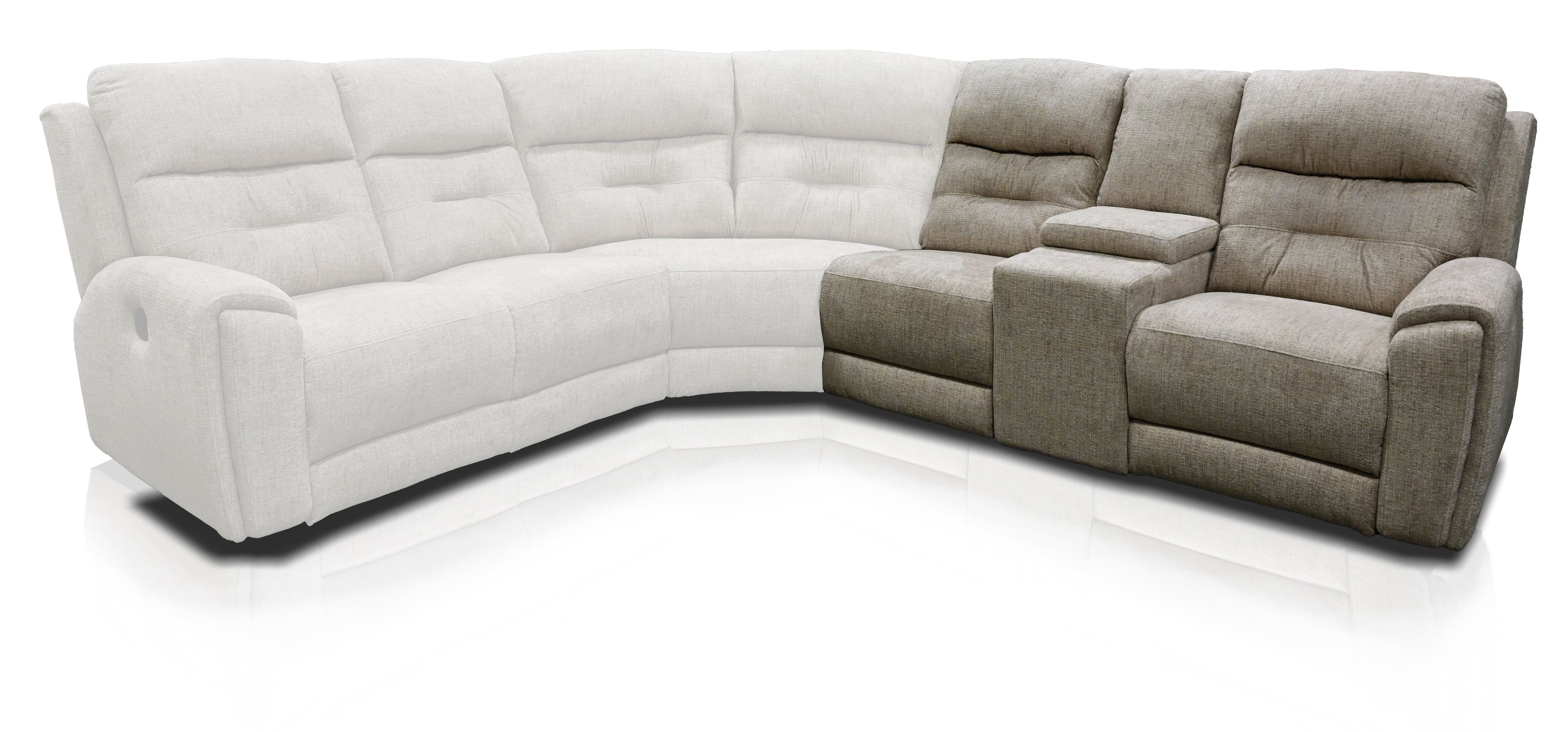 EZ3600 LAF Double Reclining Loveseat Console