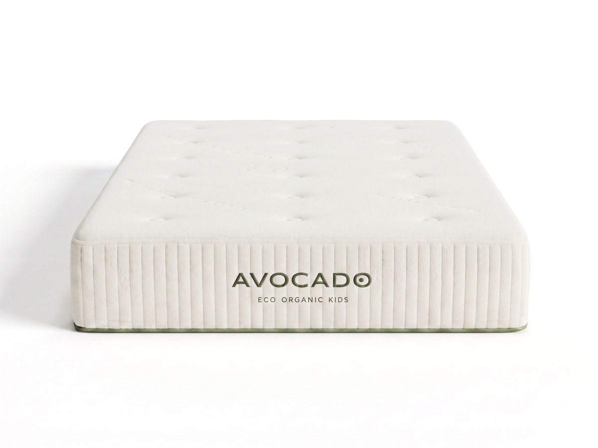 Avocado Eco Organic Kids Mattress — Low-Profile Latex Hybrid, 7.5 in