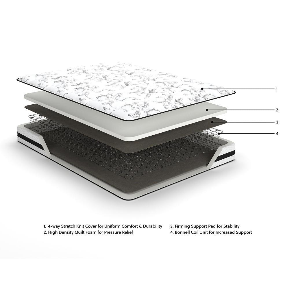 8" Chime Innerspring Queen Mattress in a Box — Under $300 Classic Sierra Sleep® By Ashley Queen