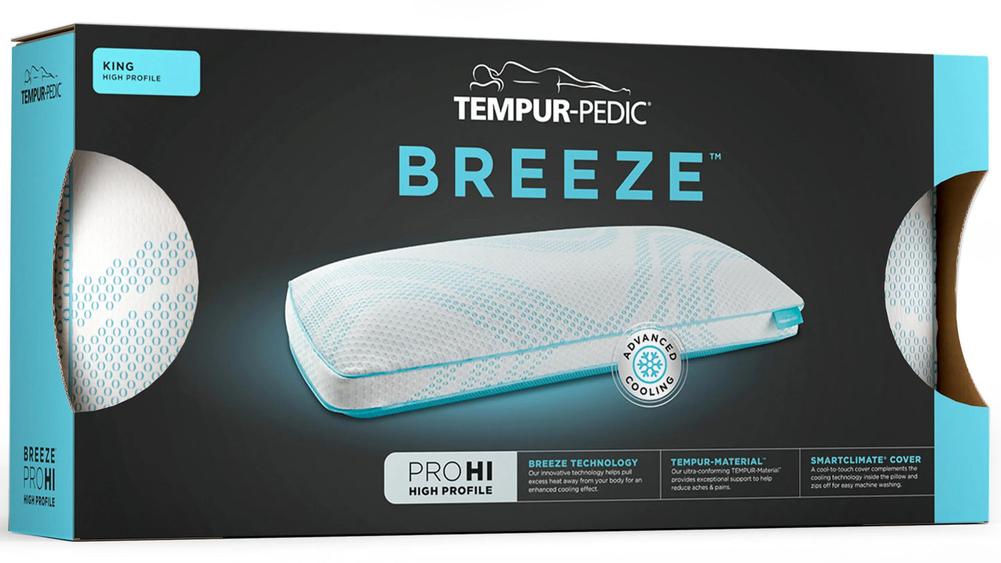 Tempur-Pedic Breeze ProHi 2.0 Pillow