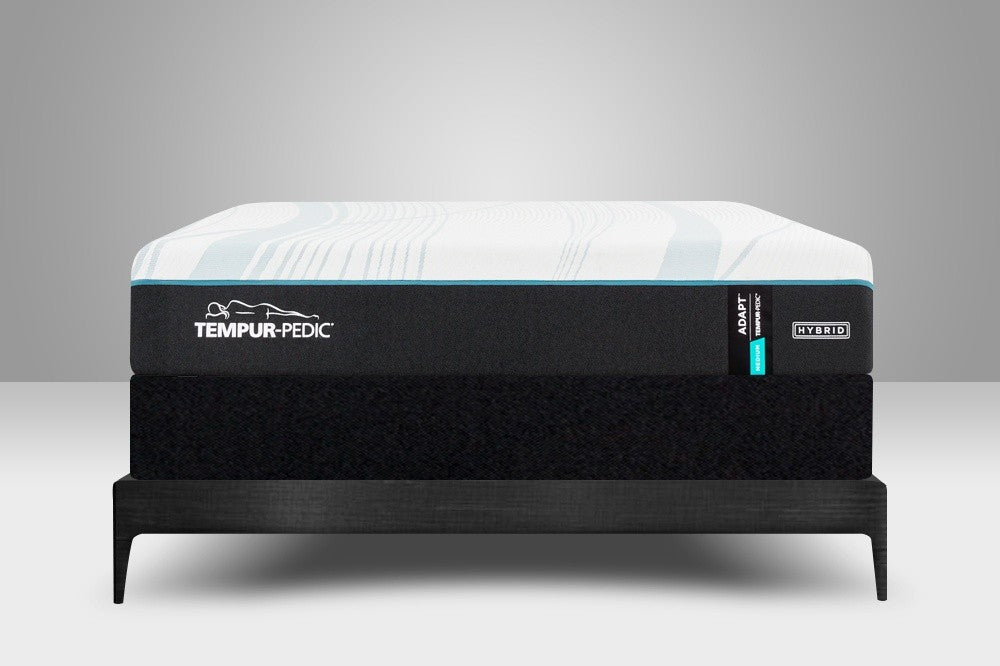 TEMPUR-Adapt mattress on a 9-inch TEMPUR-Flat high profile foundation