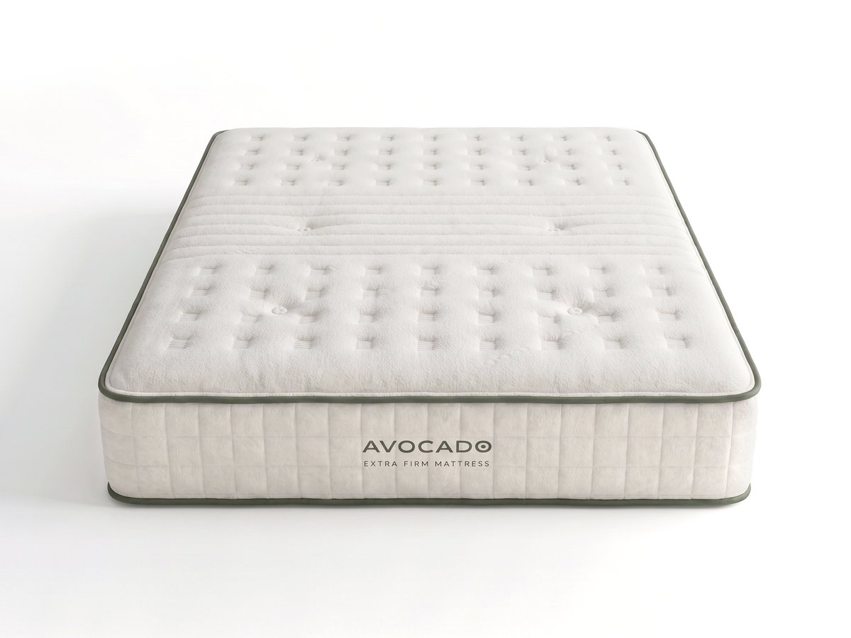 Avocado Extra Firm Mattress — Organic Latex Hybrid, Heavy-Duty, 10 in