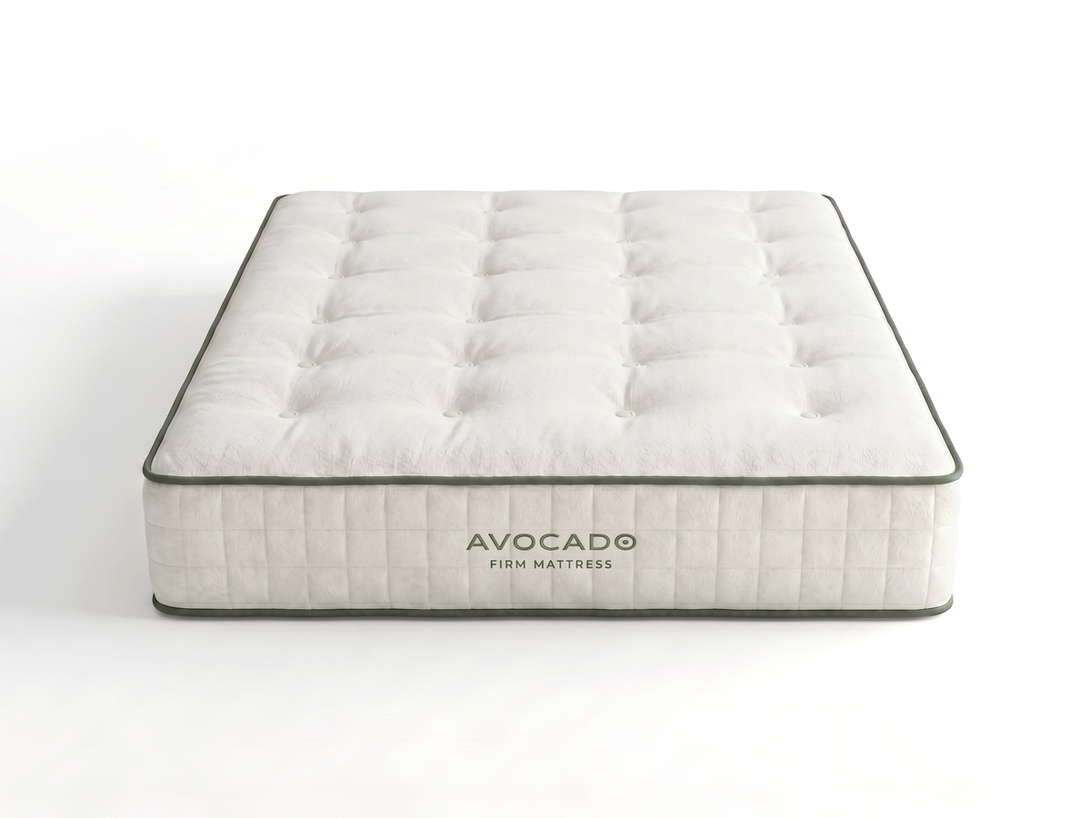 Avocado Green Mattress Firm Tight-Top — Organic Latex Hybrid, 11.5 in