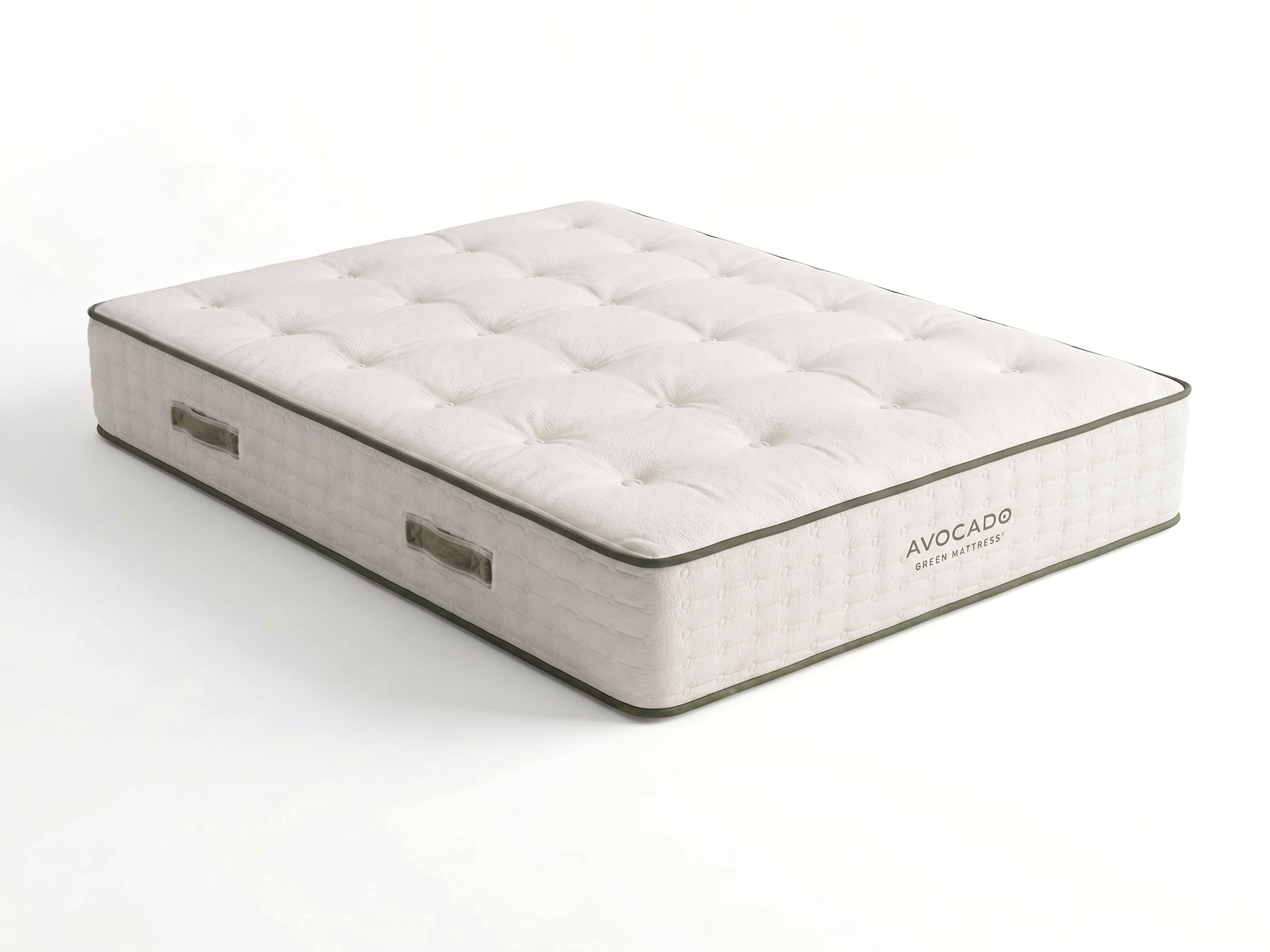 Avocado Green Mattress Medium Tight-Top — Organic Latex Hybrid, 11 in