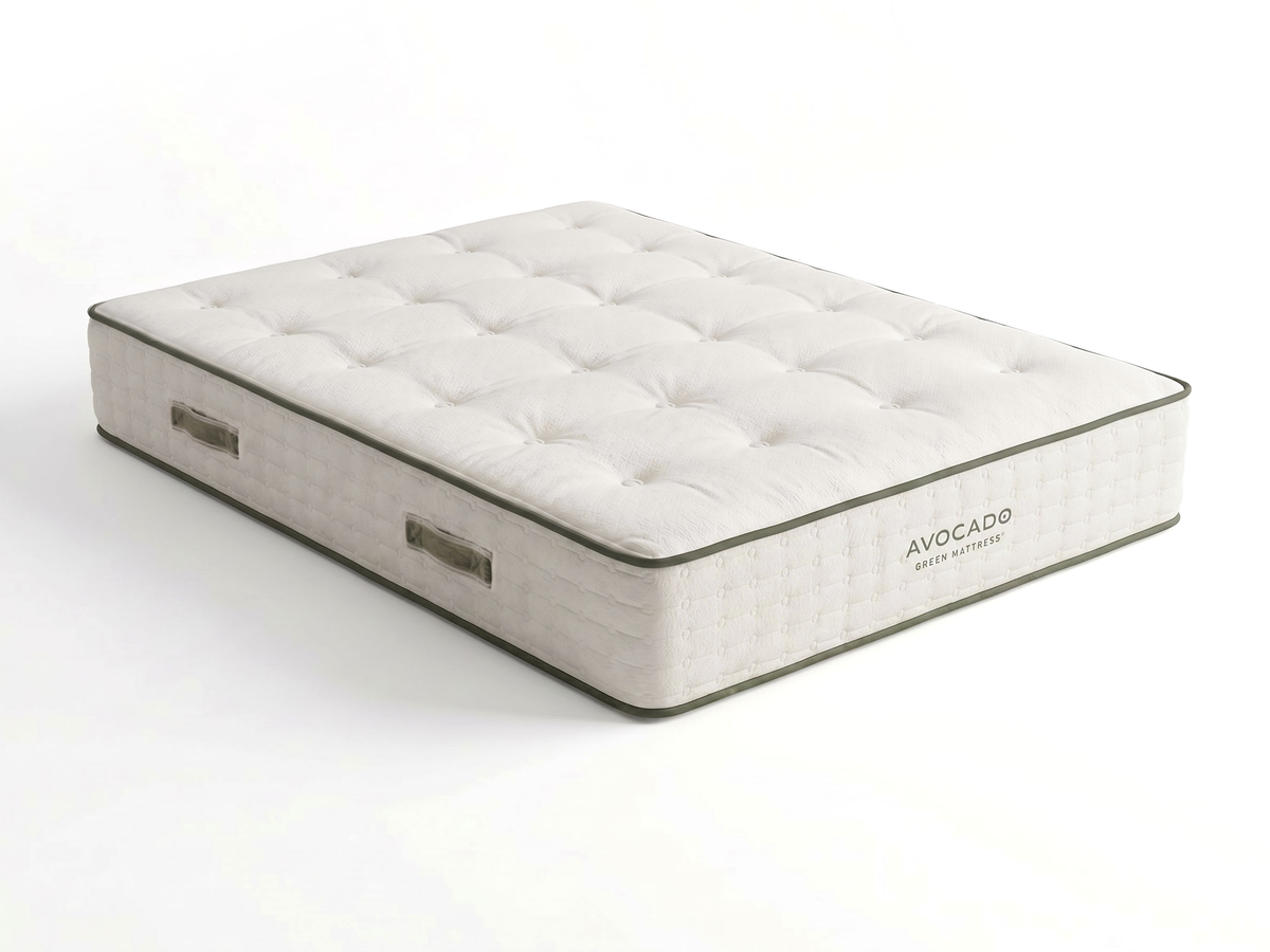 Avocado Green Mattress Medium Tight-Top — Organic Latex Hybrid, 11 in
