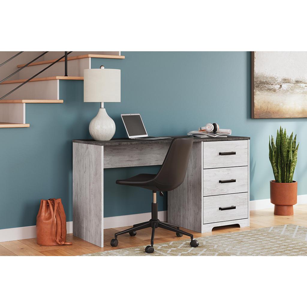 Shawburn 54 Inch Home Office Desk — Two-Tone Signature Design by Ashley® Home Office