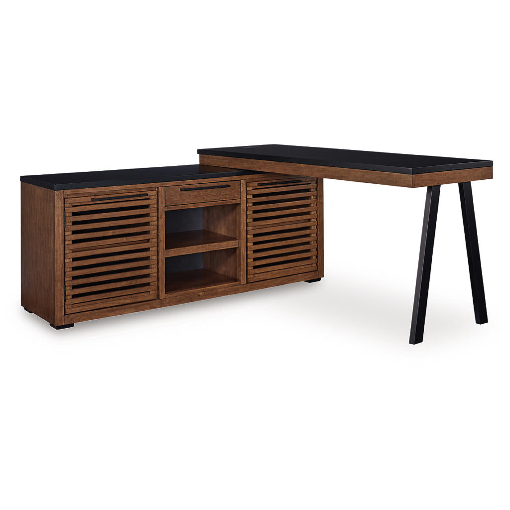 Kallari Credenza with Desk Return Signature Design by Ashley® Home Office