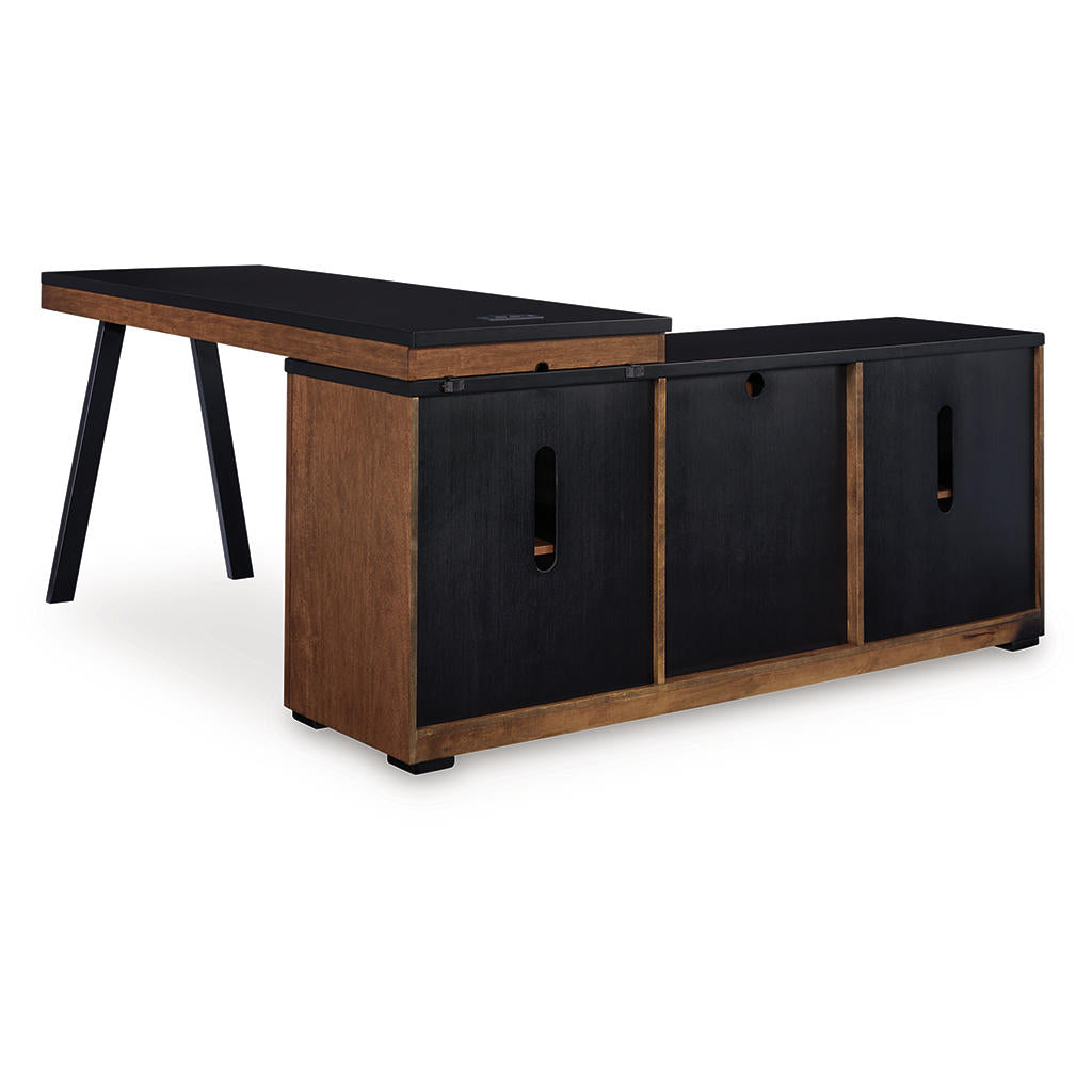 Kallari Credenza with Desk Return Signature Design by Ashley® Home Office