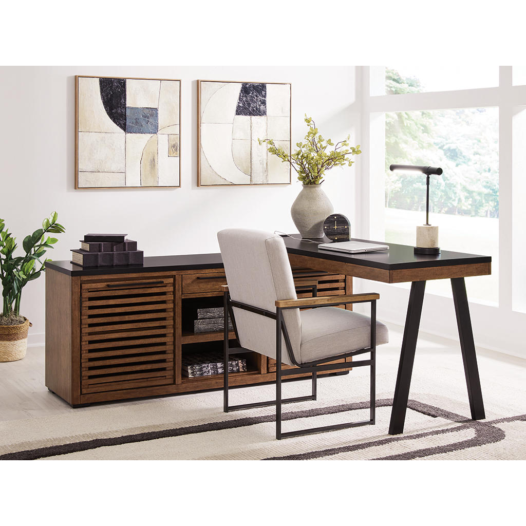 Kallari Credenza with Desk Return Signature Design by Ashley® Home Office