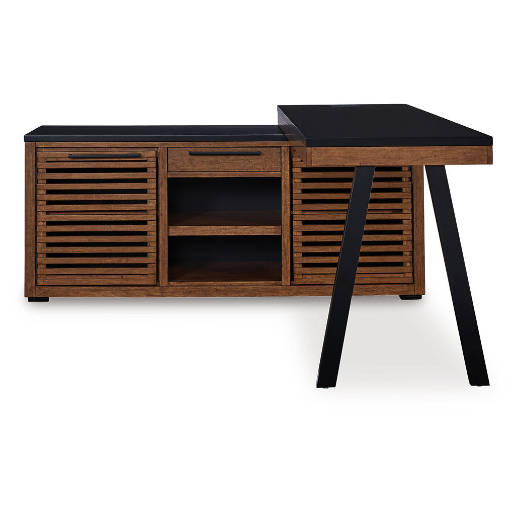 Kallari Credenza with Desk Return Signature Design by Ashley® Home Office