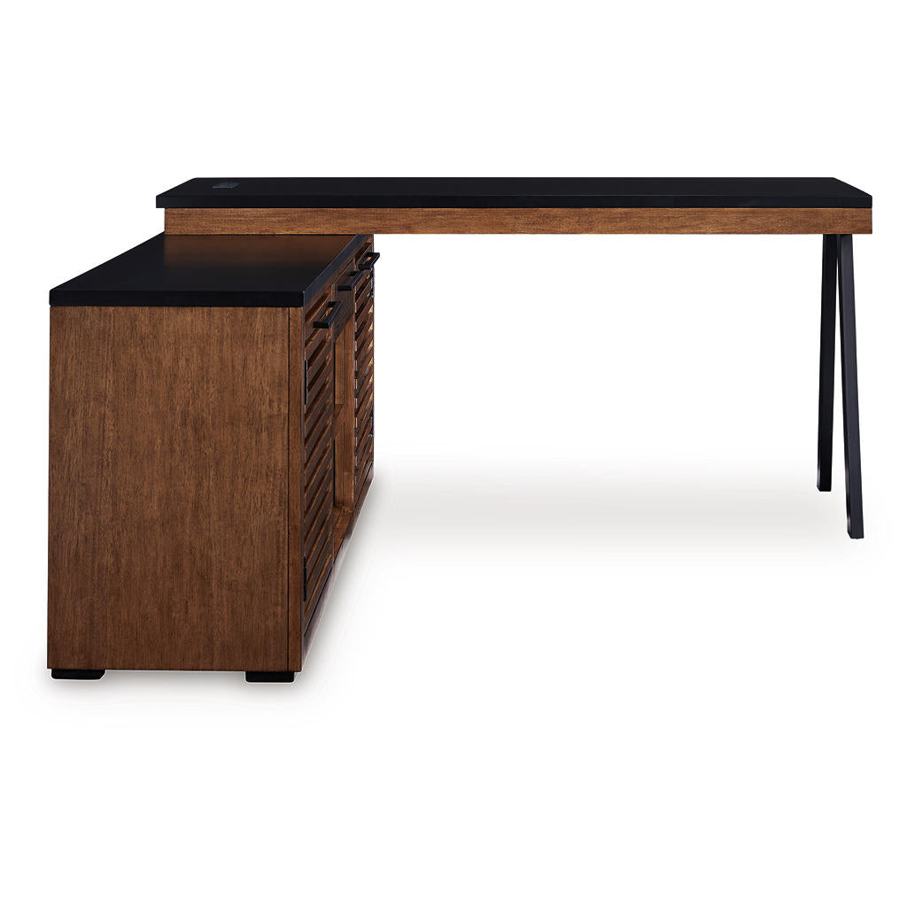 Kallari Credenza with Desk Return Signature Design by Ashley® Home Office