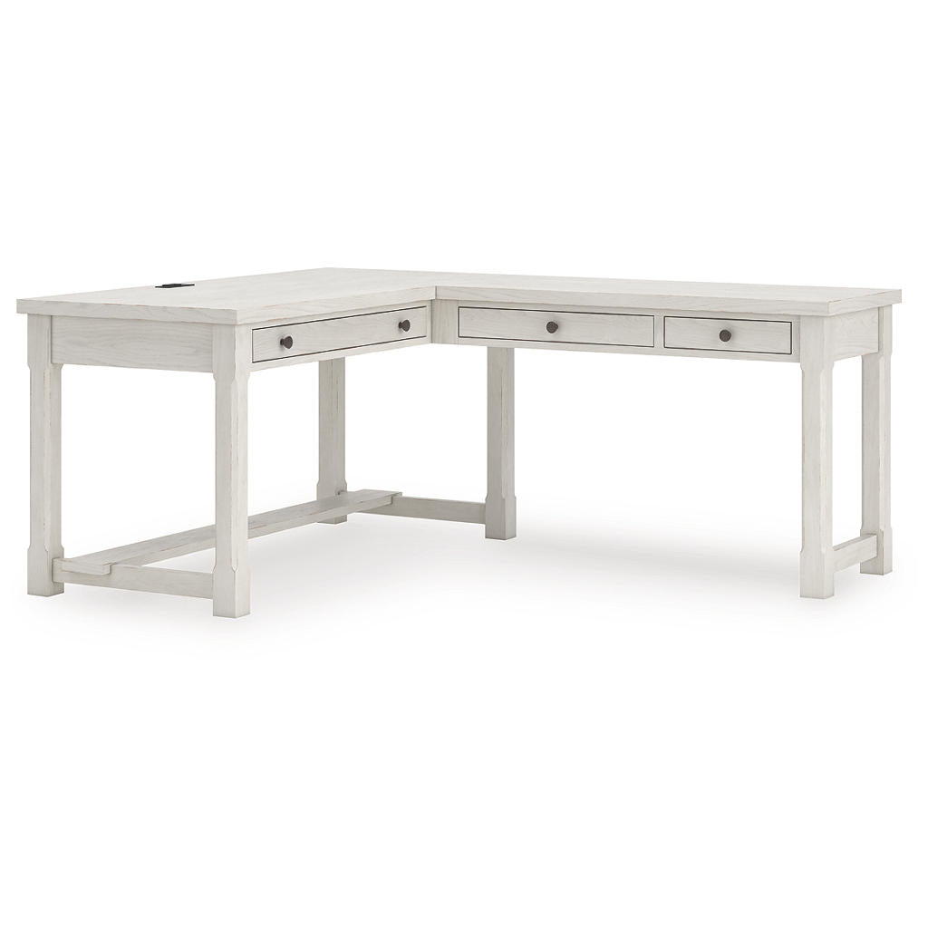 Robbinsdale L-Shaped Home Office Desk Signature Design by Ashley® Home Office