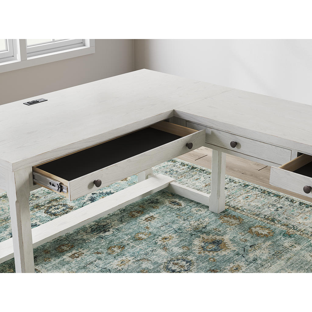 Robbinsdale L-Shaped Home Office Desk Signature Design by Ashley® Home Office