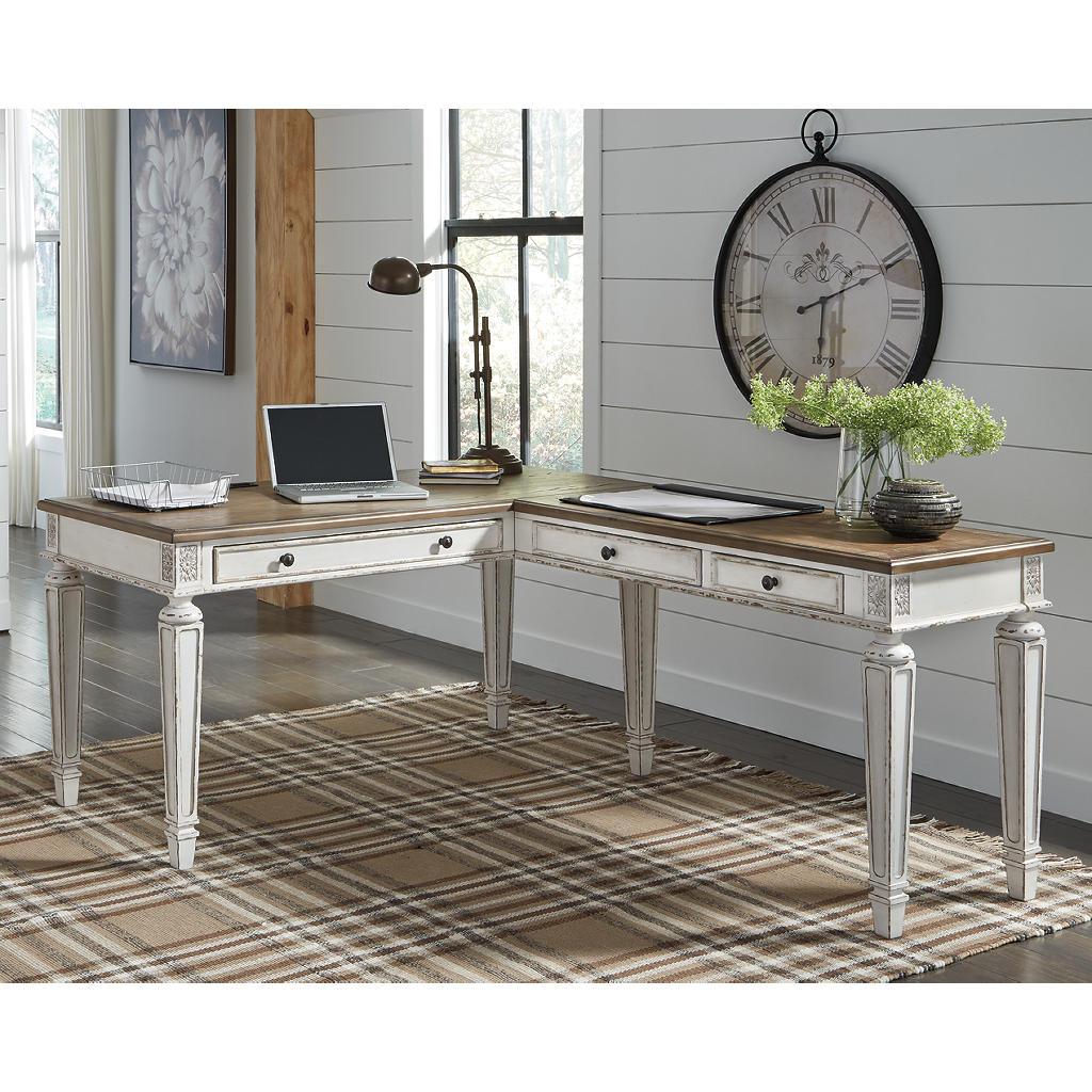 Realyn Home Office Desk and Bookcase Signature Design by Ashley® Uncategorized
