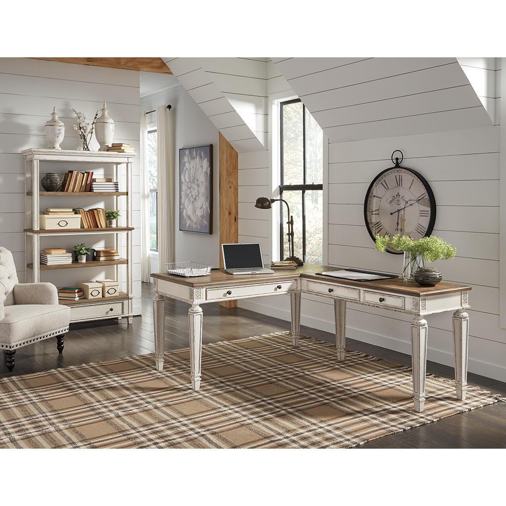 Realyn Home Office Desk and Bookcase Signature Design by Ashley® Uncategorized
