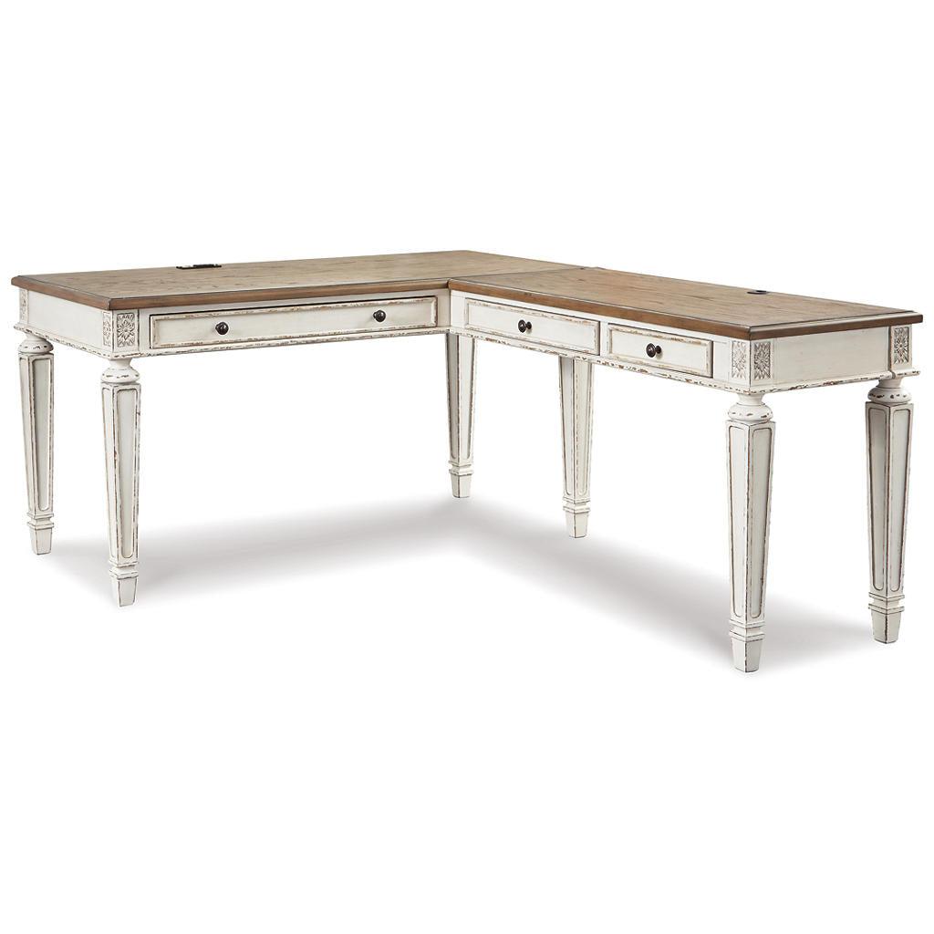 Realyn Home Office Desk and Bookcase Signature Design by Ashley® Uncategorized