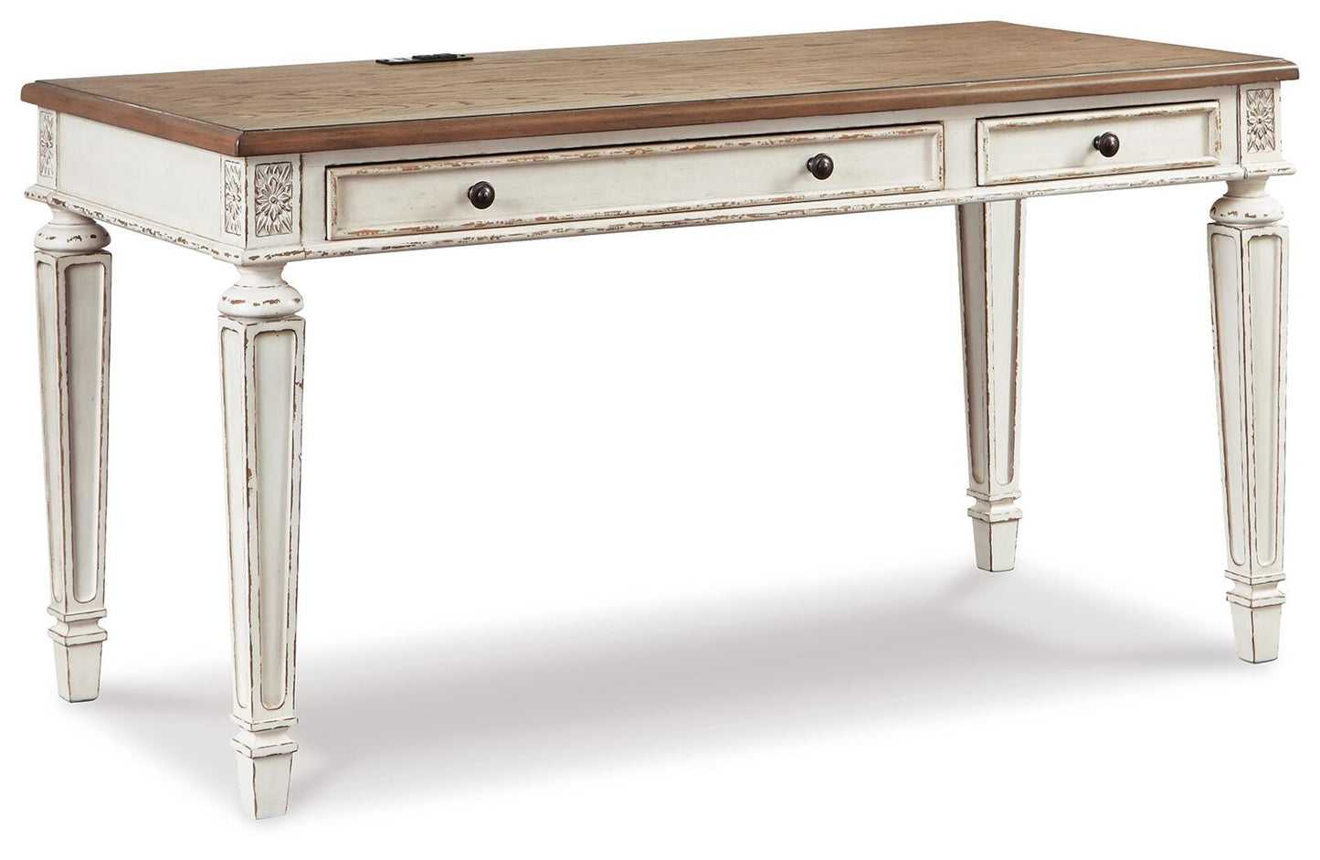 Realyn Home Office Desk and 74-Inch Bookcase — 2-Piece Set Signature Design by Ashley® Home Office