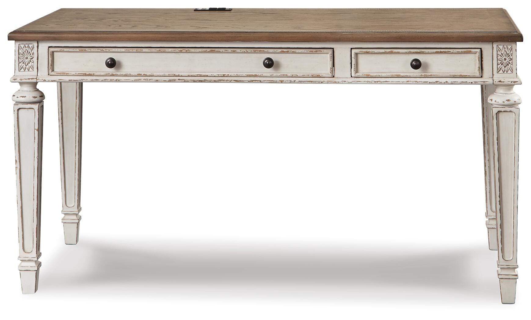 Realyn Home Office Desk and 74-Inch Bookcase — 2-Piece Set Signature Design by Ashley® Home Office