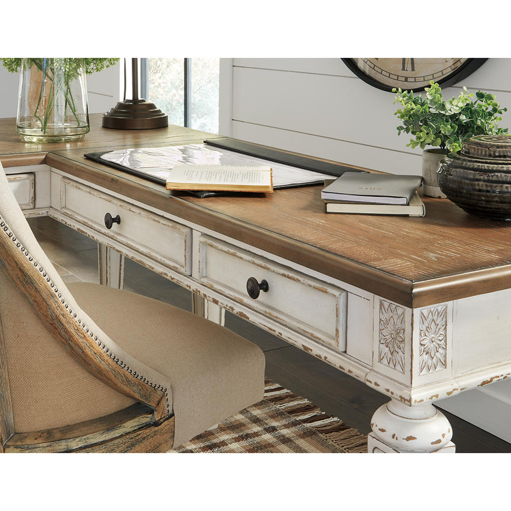 Realyn 2-Piece Home Office Desk Signature Design by Ashley® Home Office