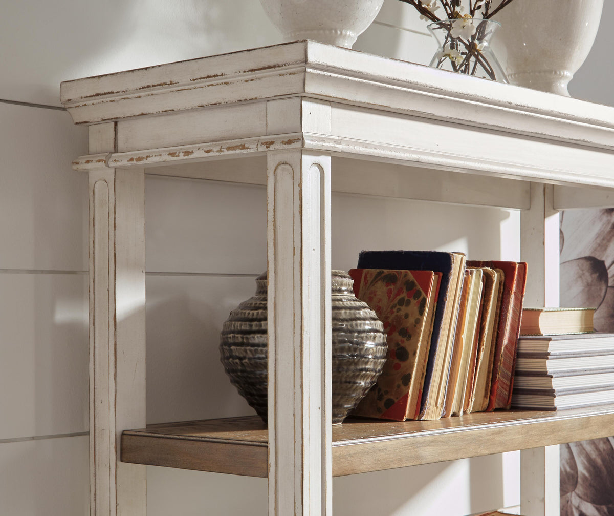 Realyn Home Office Desk and 74-Inch Bookcase — 2-Piece Set Signature Design by Ashley® Home Office