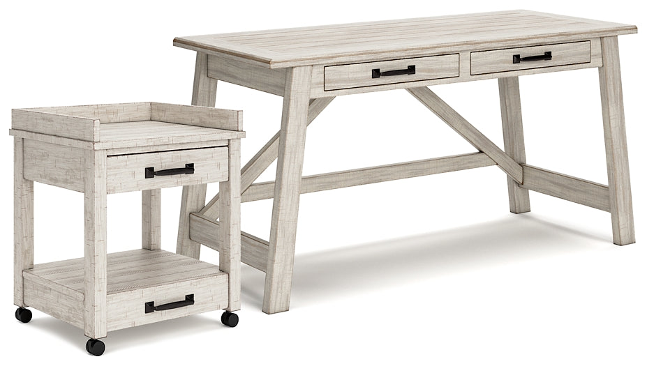 Carynhurst Home Office Desk and Printer Stand