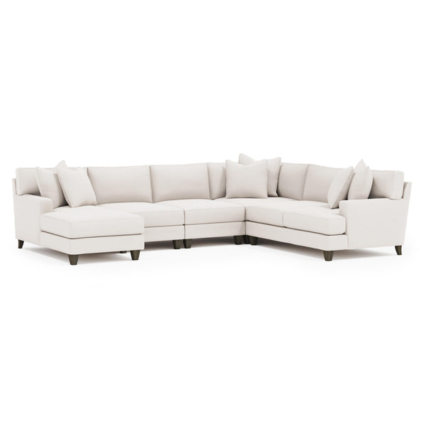 Bernhardt Mila Sectional – Corner — Deep-Seated Modern Comfort Bernhardt Sectional