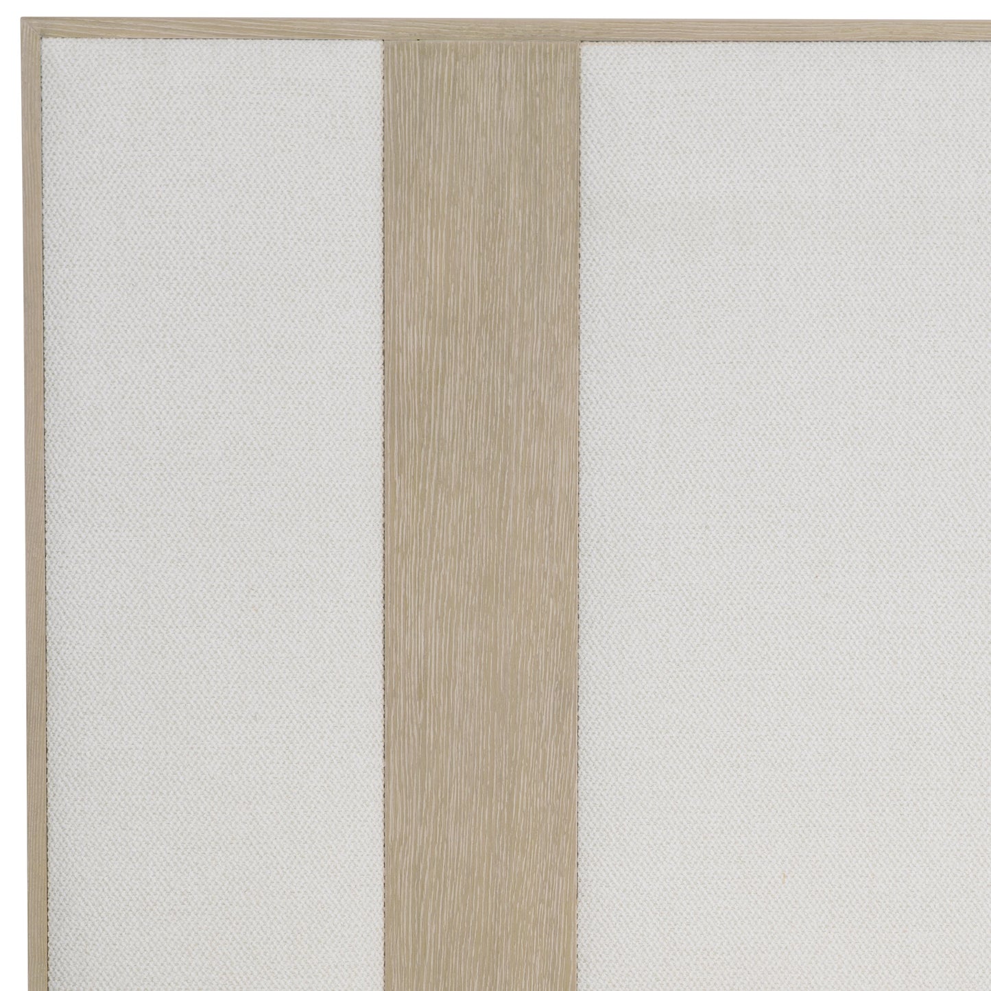 Bernhardt Solaria Panel Bed — Oak and Upholstered Panels in Dune Bernhardt Bed