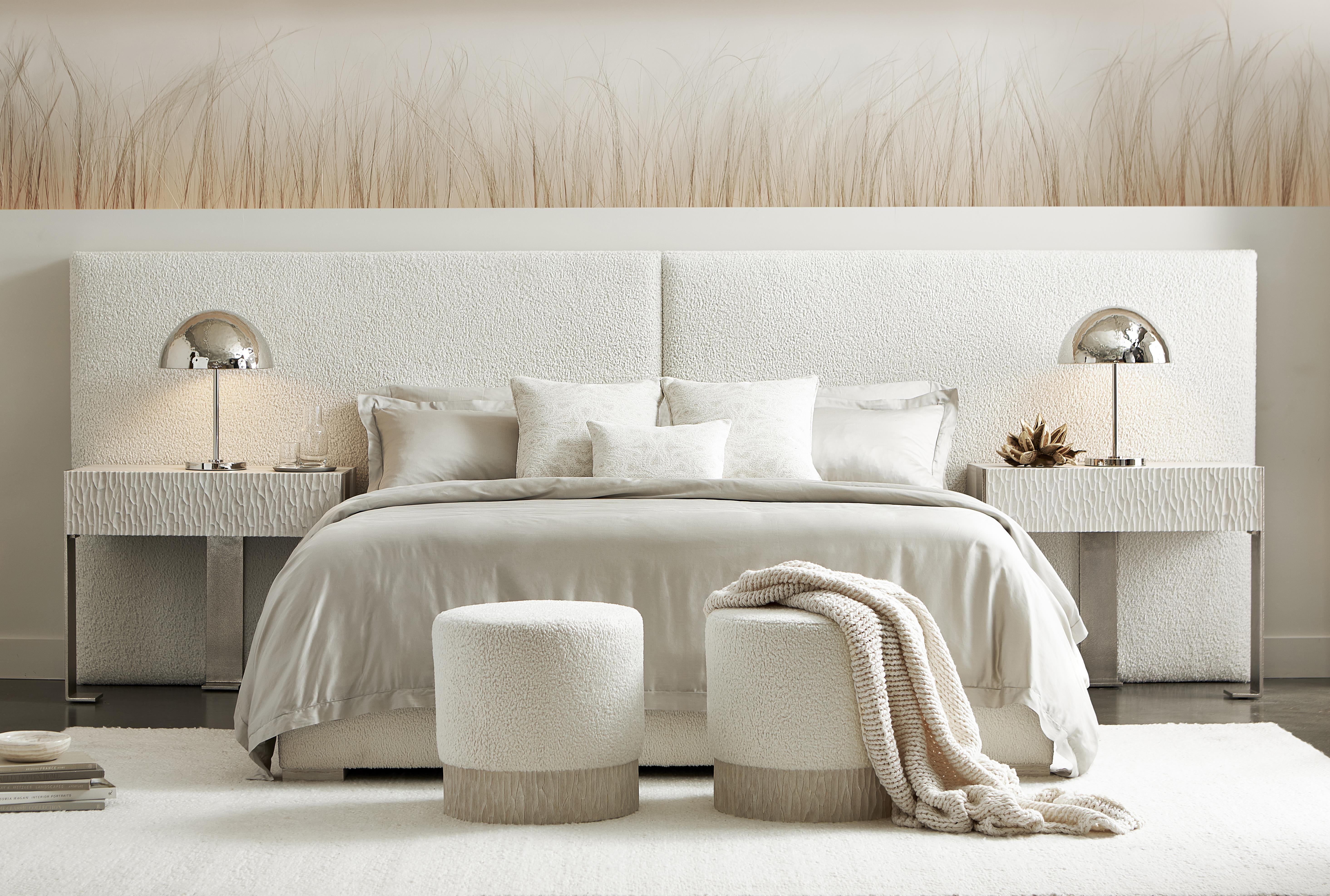 Bernhardt Solaria Extended Panel Bed — Wall-Width Headboard, King Bernhardt Bed
