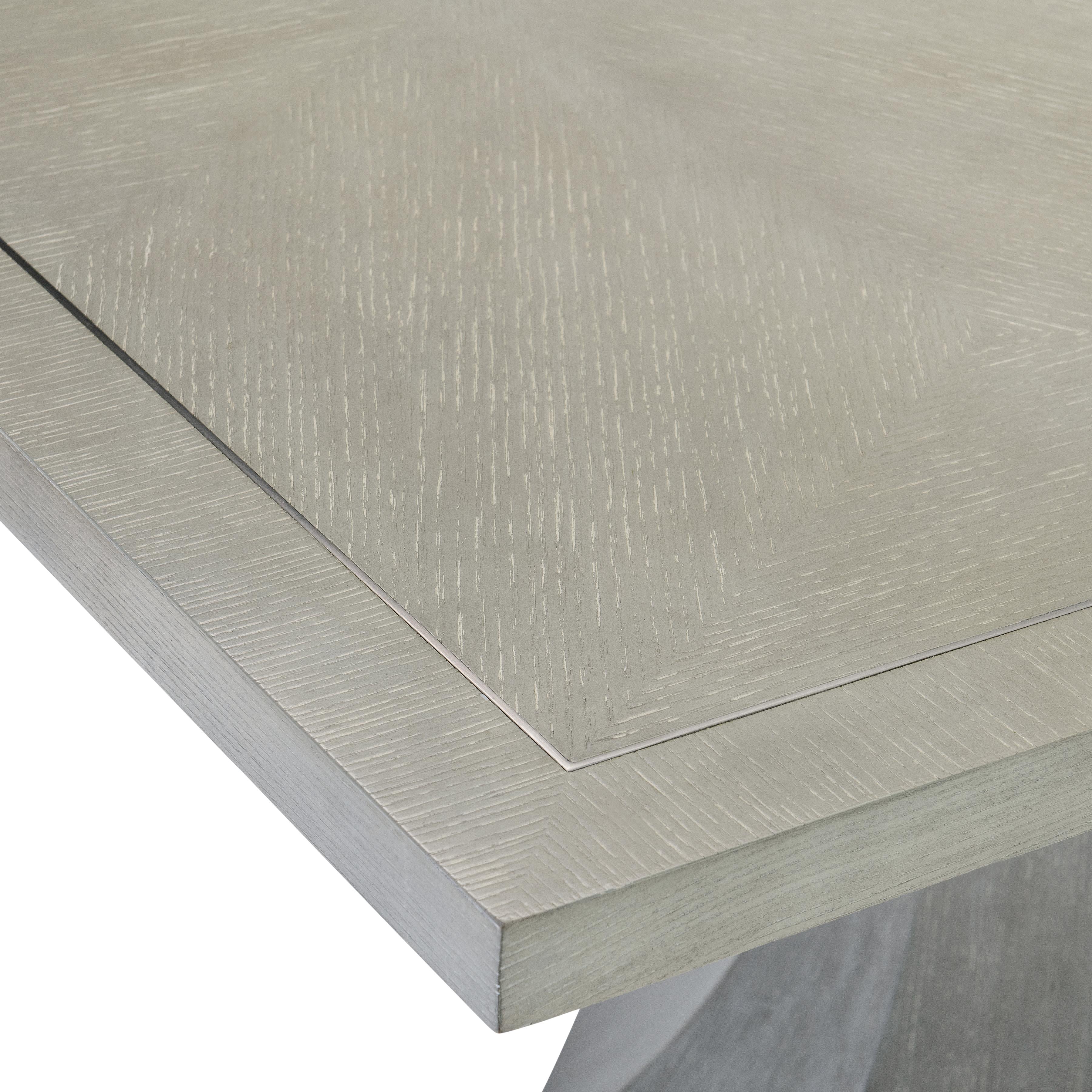 Bernhardt Cornelia Rectangular Dining Table — Parquetry in Nebbia Bernhardt Dining Table