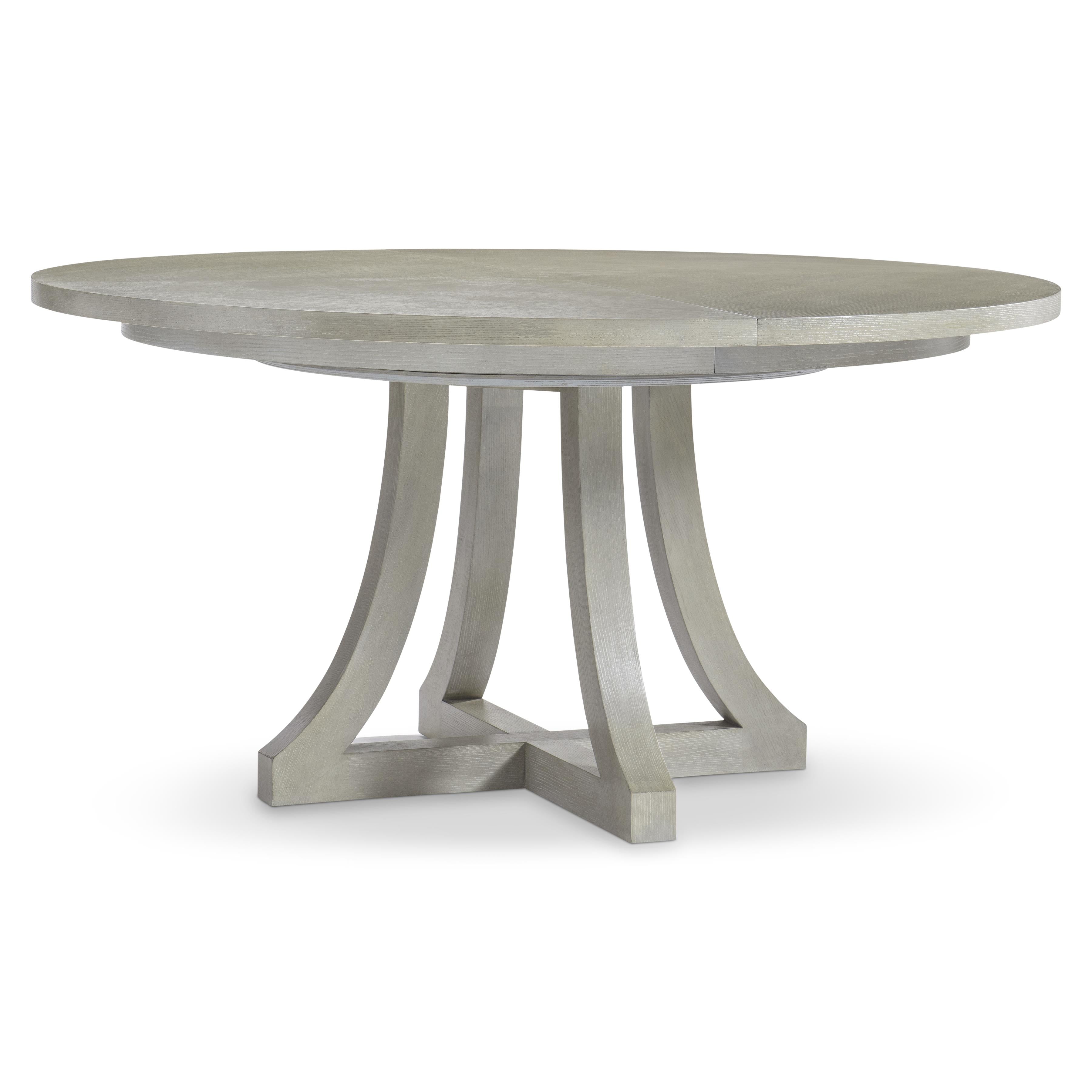 Bernhardt Cornelia Round Dining Table — 60-Inch Top, Expanding Leaf Bernhardt Dining Table