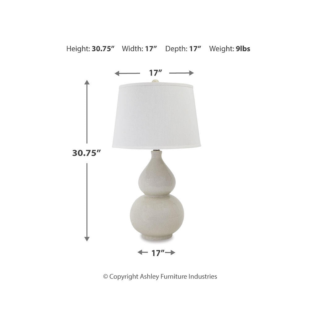 Saffi Table Lamp Signature Design by Ashley® Lighting