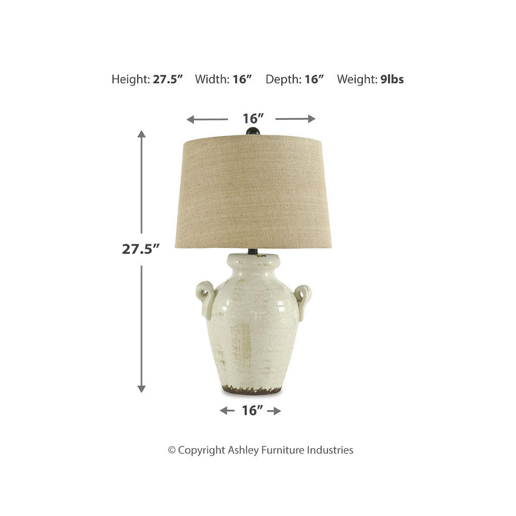 Emelda Table Lamp (Set of 2) Signature Design by Ashley® Uncategorized