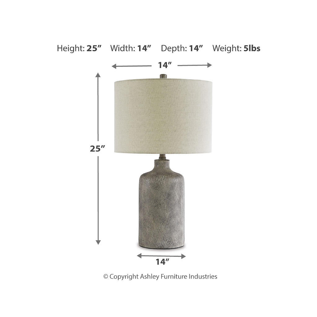 Linus Table Lamp (Set of 2) Signature Design by Ashley® Uncategorized