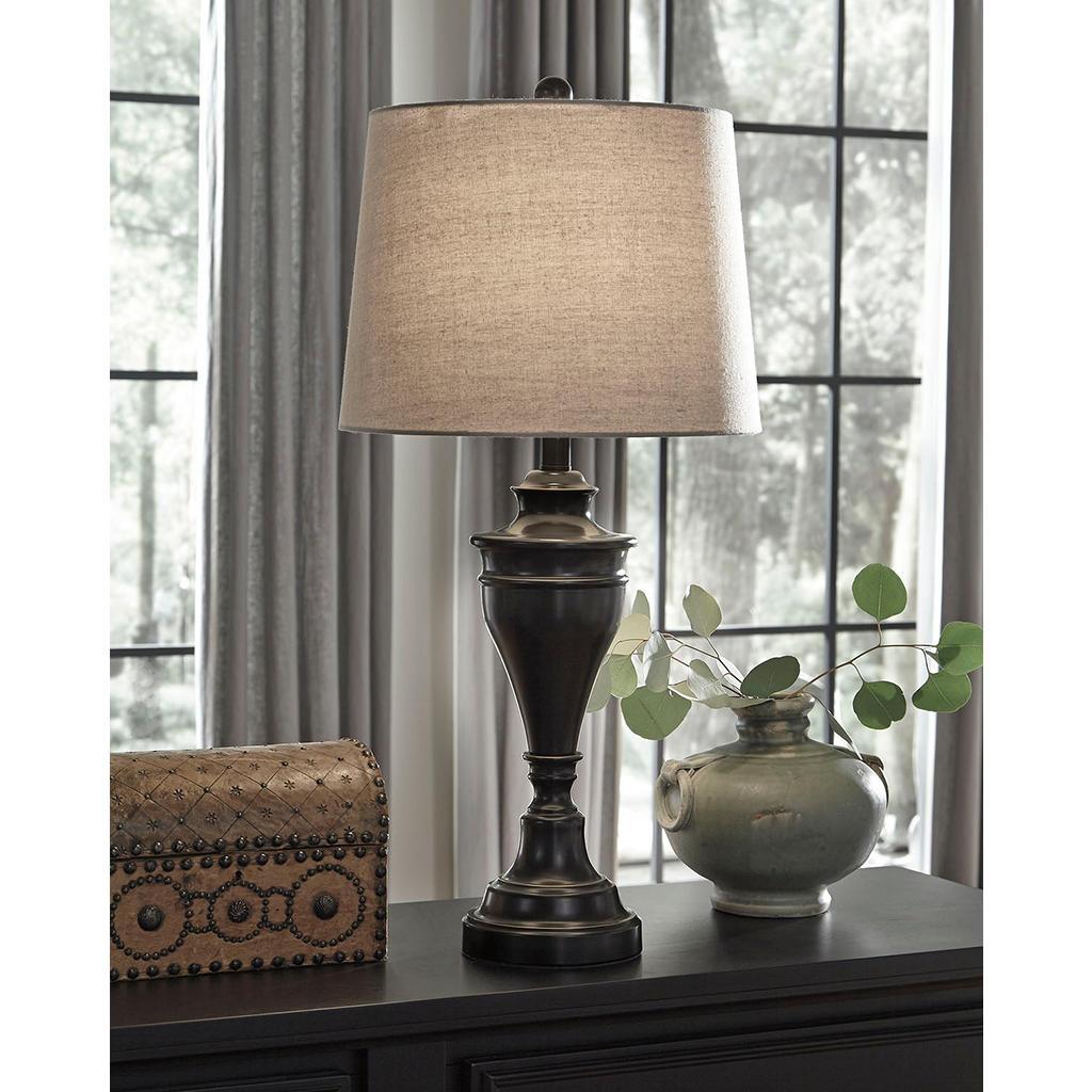 Darlita Table Lamp Set of 2 — Bronze Signature Design by Ashley® Lighting