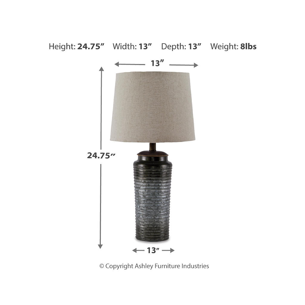 Norbert Table Lamp (Set of 2) Signature Design by Ashley® Lighting