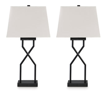 Brookthrone Table Lamp (Set of 2) Signature Design by Ashley® Lighting
