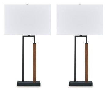 Voslen Table Lamp (Set of 2) Signature Design by Ashley® Lighting