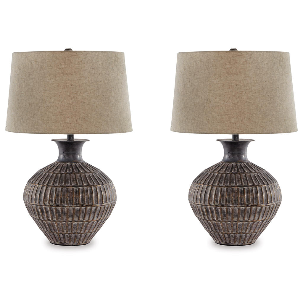 Magan Table Lamp (Set of 2) Signature Design by Ashley® Uncategorized