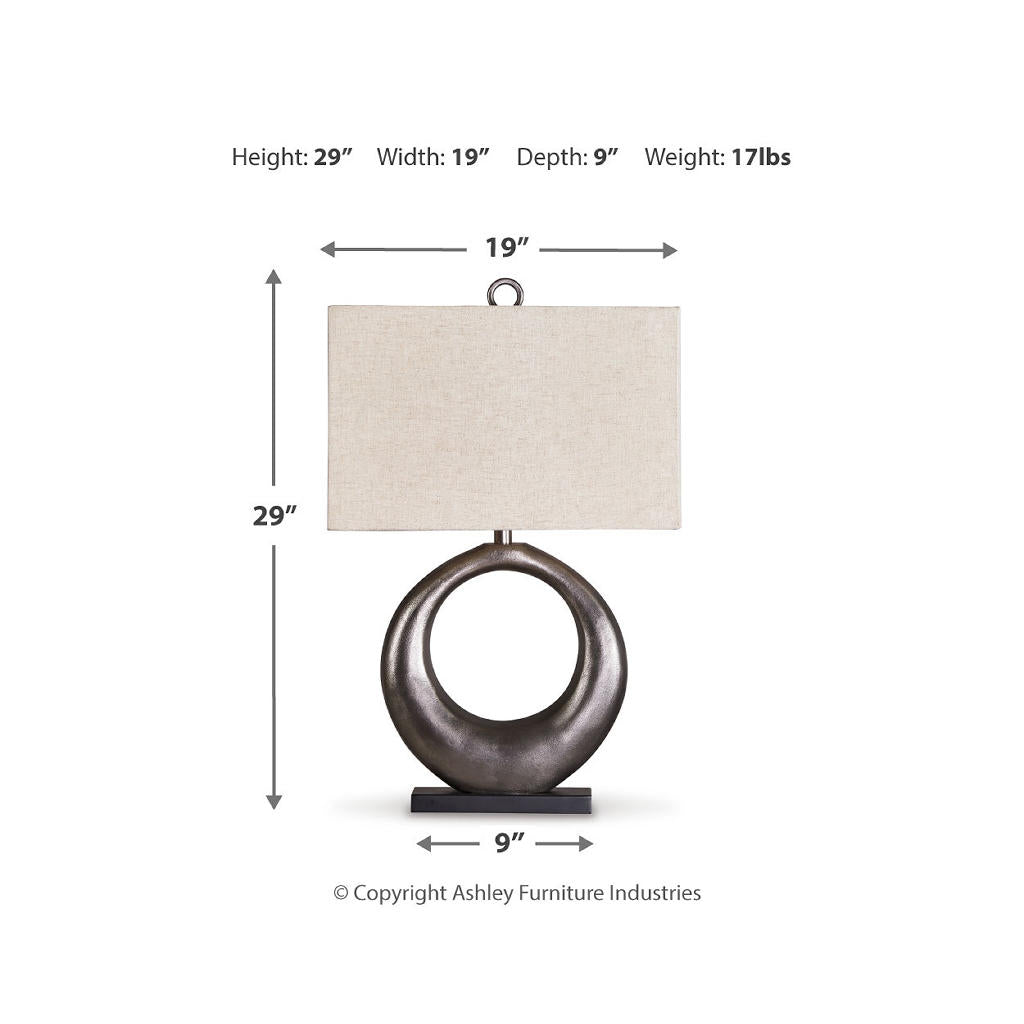 Saria Table Lamp (Set of 2) Signature Design by Ashley® Uncategorized