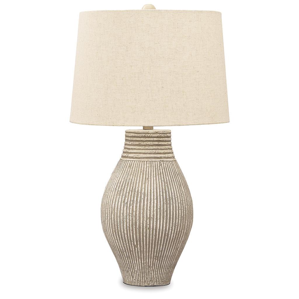 Layal Table Lamps Set of 2 — Beige Signature Design by Ashley® Uncategorized