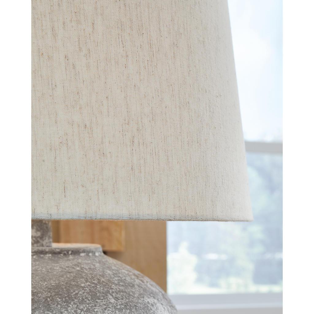 Dreward Table Lamp Set of 2 — Distressed Gray Signature Design by Ashley® Uncategorized