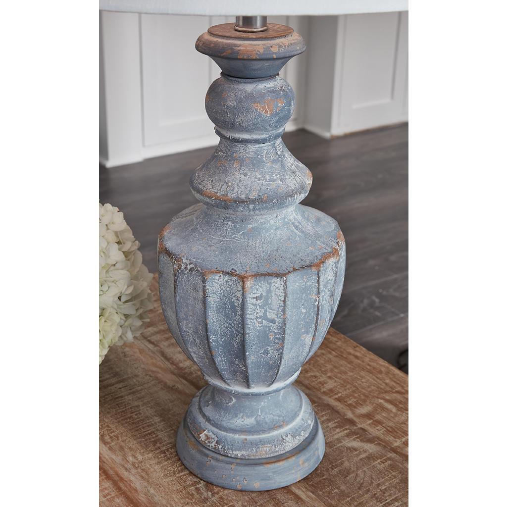 Cylerick Table Lamp Set of 2 — Antiqued Blue Signature Design by Ashley® Uncategorized