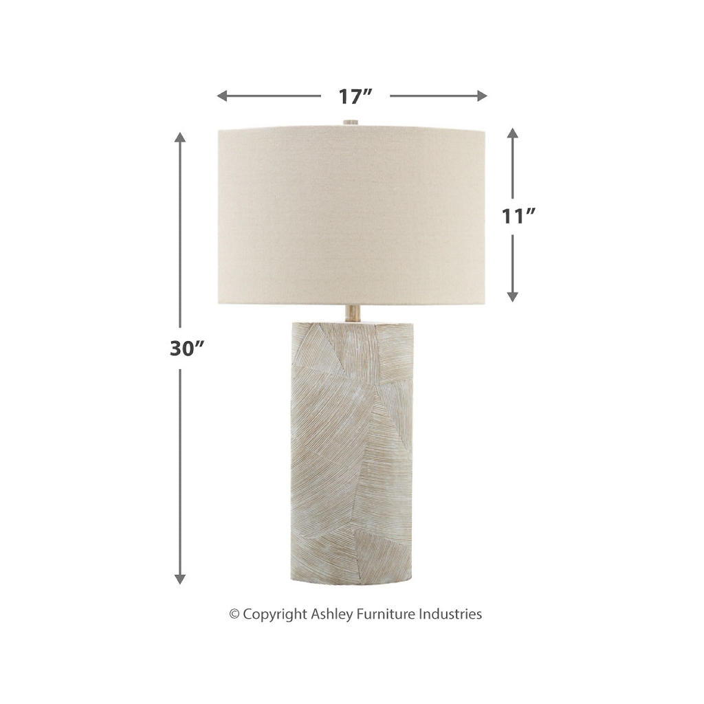 Bradard Table Lamp (Set of 2) Signature Design by Ashley® Uncategorized