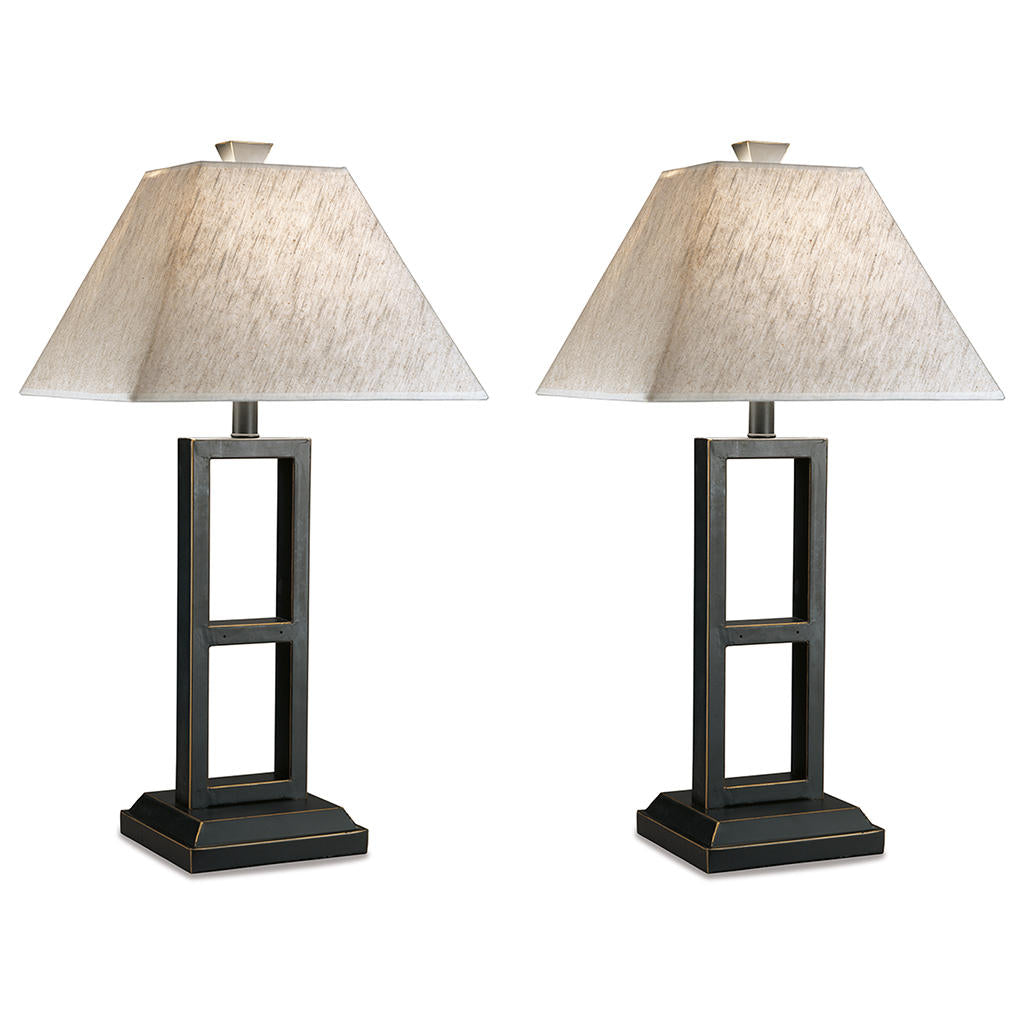 Deidra Table Lamp (Set of 2) Signature Design by Ashley® Lighting