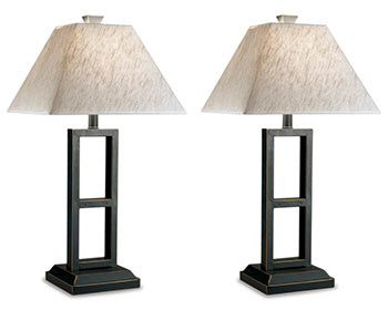 Deidra Table Lamp (Set of 2) Signature Design by Ashley® Lighting
