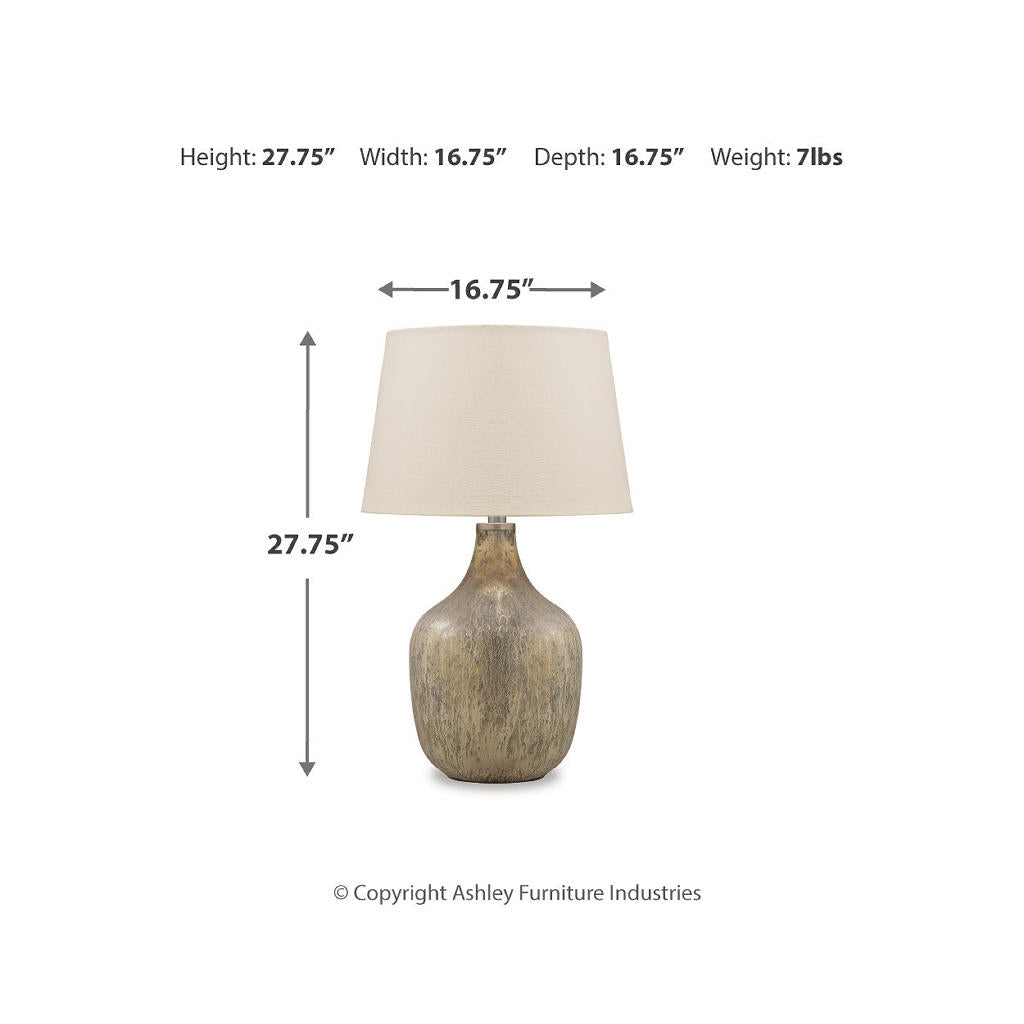 Mari Table Lamp (Set of 2) Signature Design by Ashley® Uncategorized