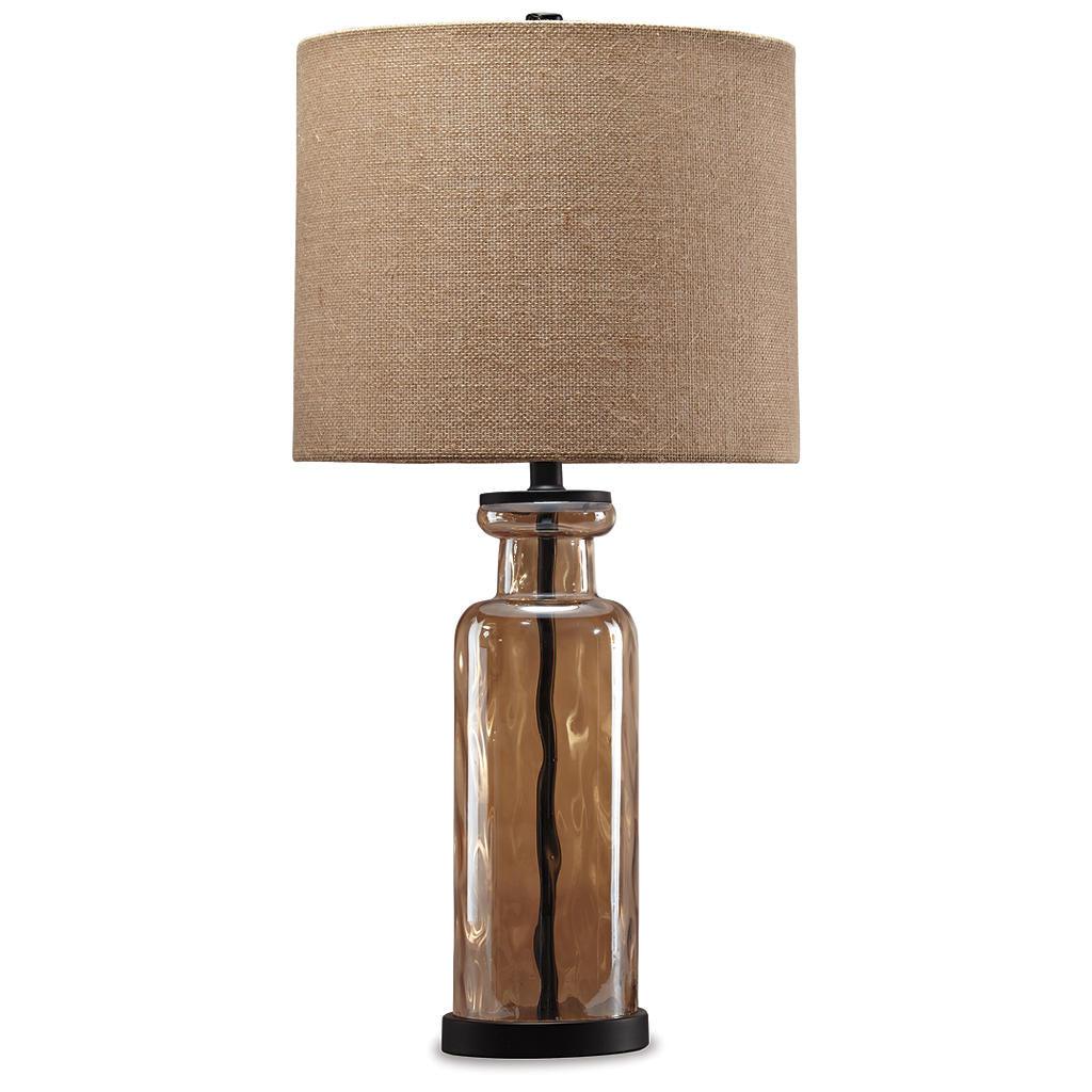 Laurentia Table Lamps Set of 2 — Champagne Signature Design by Ashley® Uncategorized