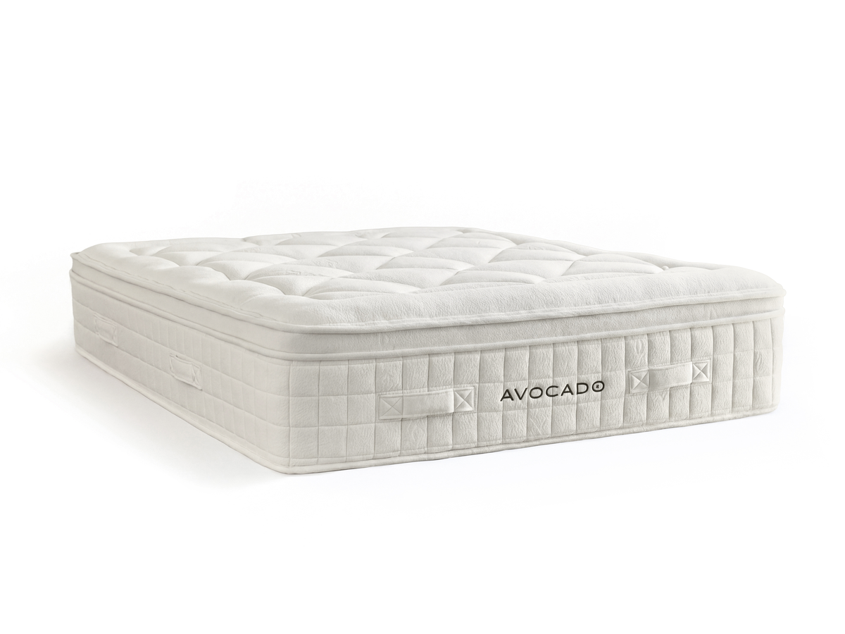 Avocado Luxury Organic Mattress Plush Pillow-Top — Double Coil Latex Hybrid