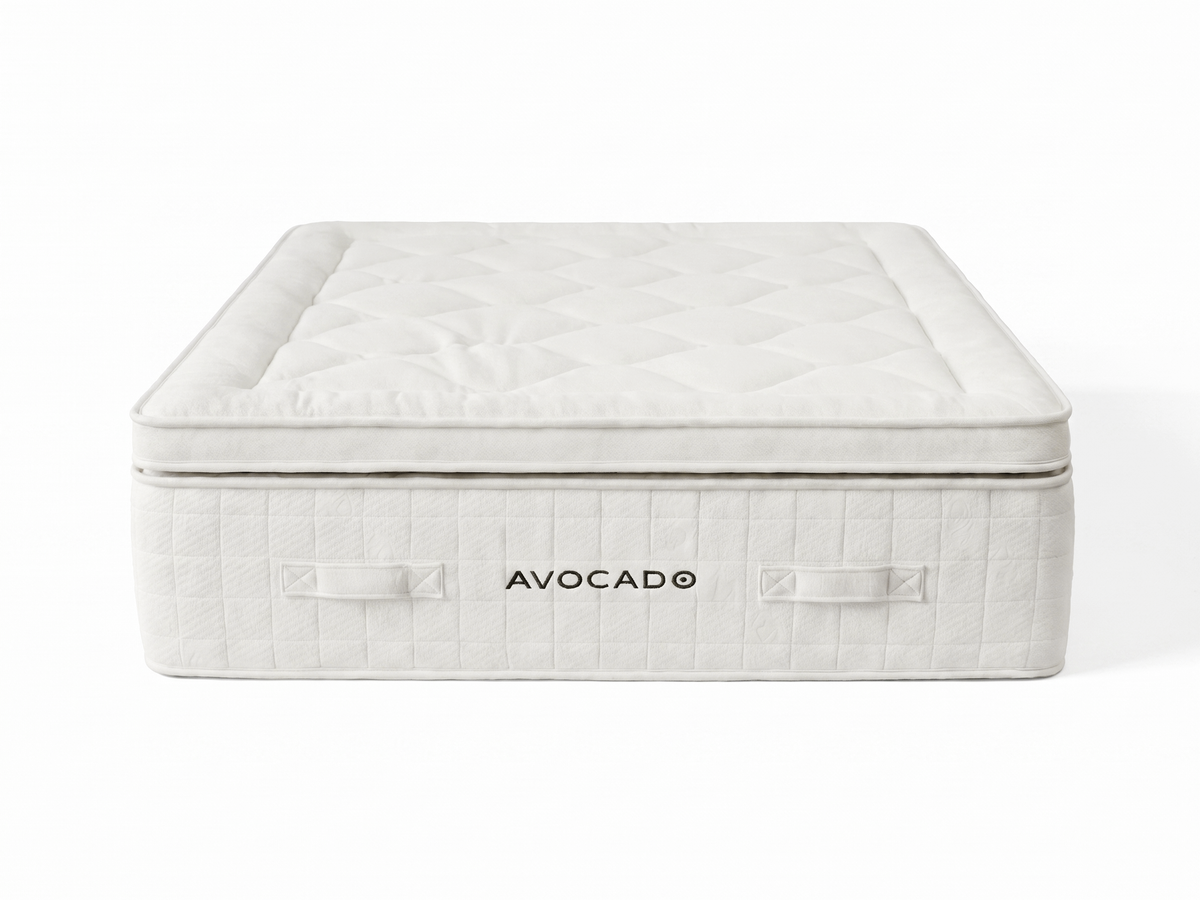 Avocado Luxury Organic Mattress Ultra Plush Box-Top — Double Coil, 15 in