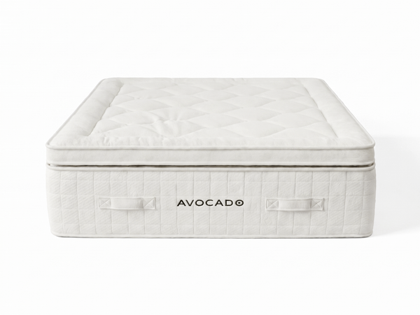 Avocado Luxury Organic Mattress Ultra Plush Box-Top — Double Coil, 15 in